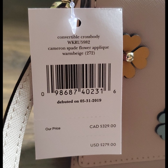❌SOLD❌Kate Spade convertible crossbody - Picture 13 of 13